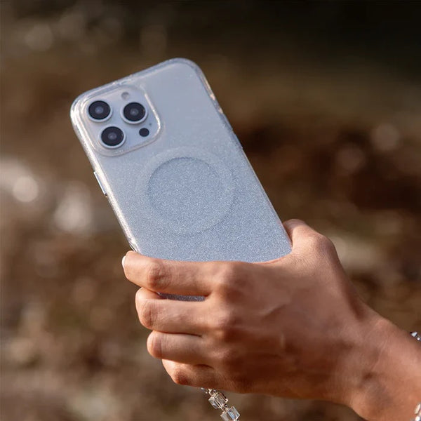 UNIQ COEHL IPHONE 16 PRO (2024) 6.3 MAGNETIC CHARGING LUMINO - SPARKLING SILVER (SPARKLING SILVER)