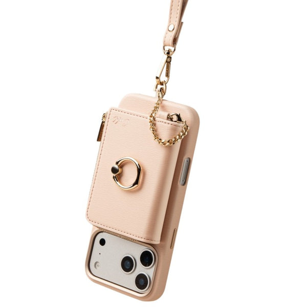Uniq Magnetic Wallet - Slim Card Holder Accessory - Pink
