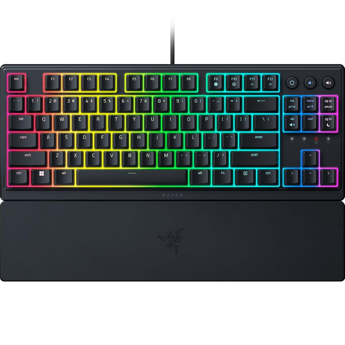 Razer Ornata V3 Tenkeyless Keyboard - Compact Gaming Layout