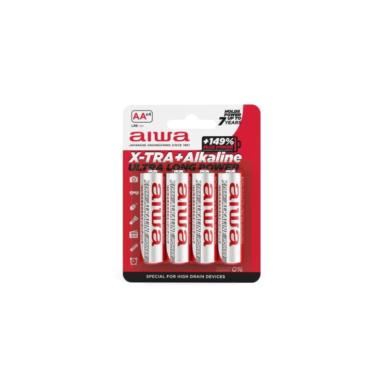 Aiwa Alkaline AA Batteries