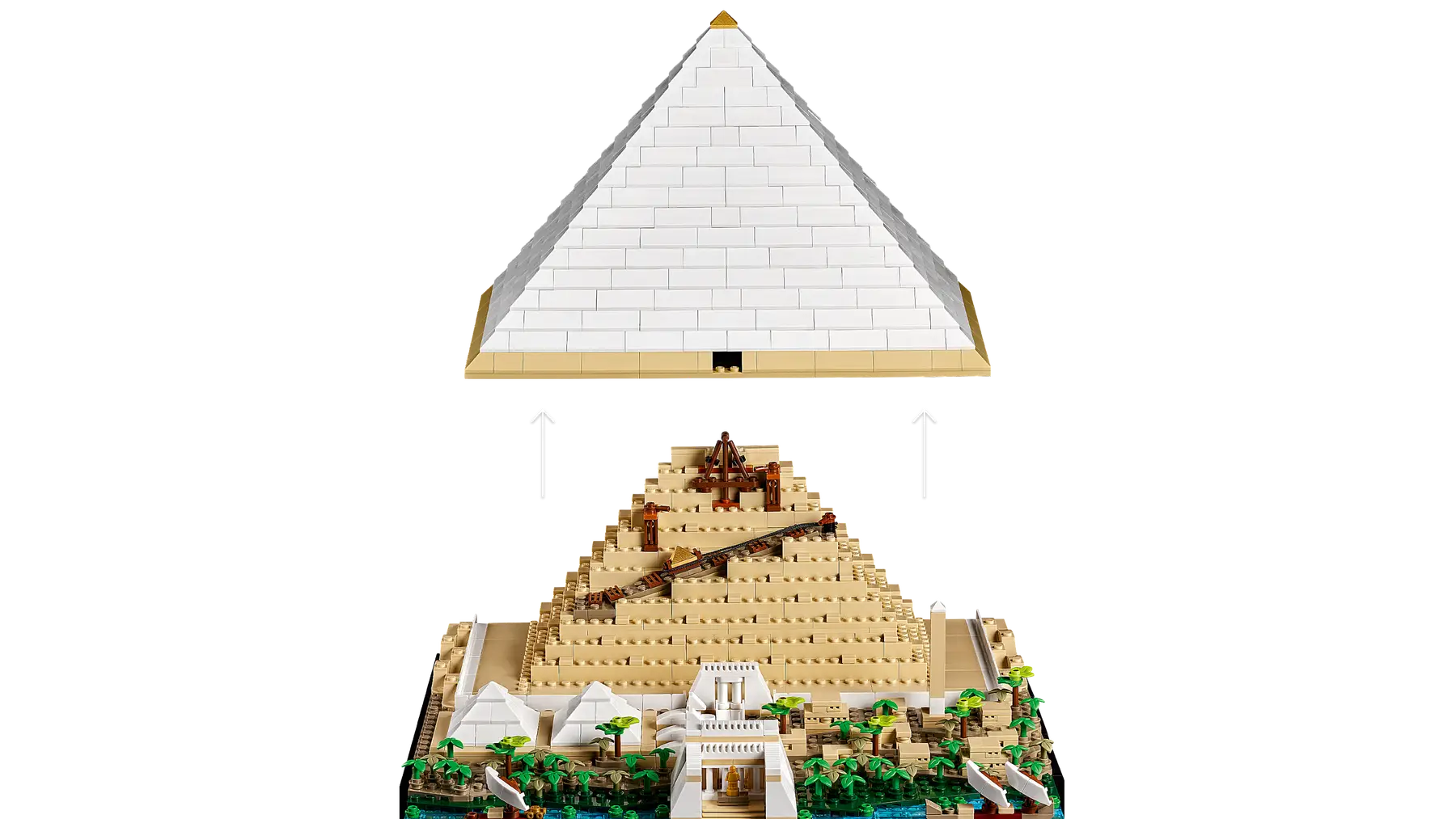 Lego Architecture - The Great Pyramid Of Giza