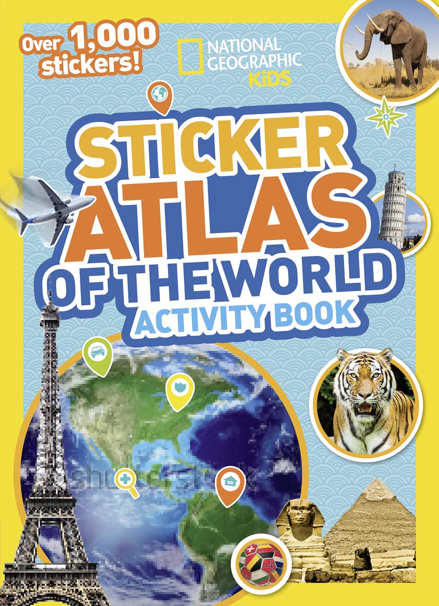 World Atlas Sticker Activity Book: Over 1000 Stickers