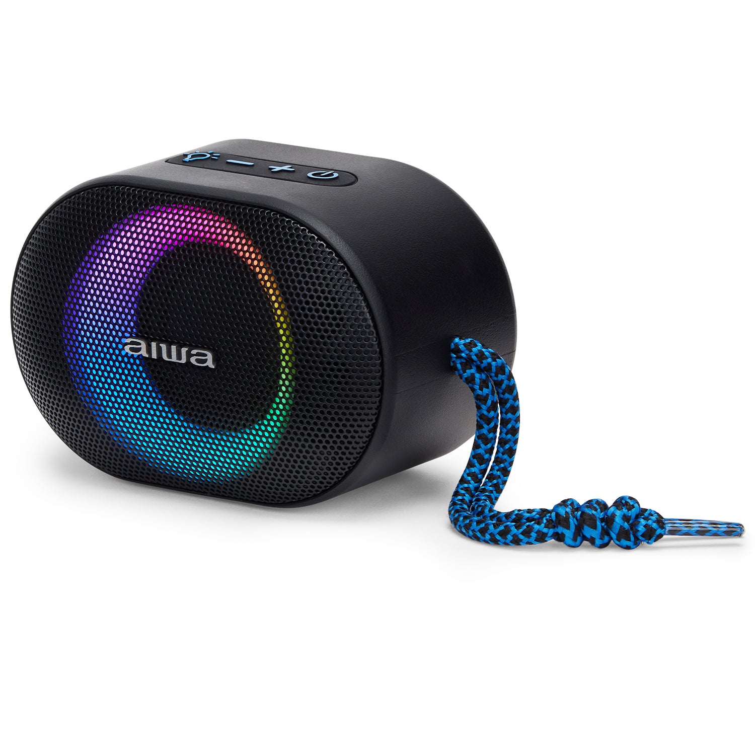 Aiwa Portable Bluetooth RGB Speaker Blue