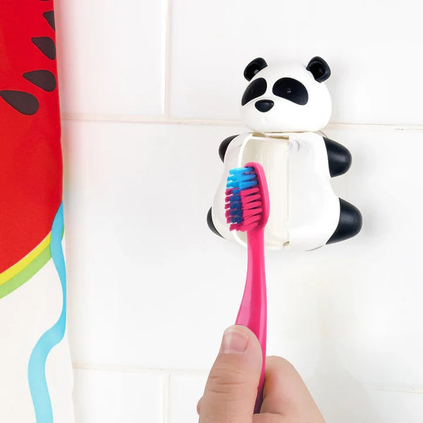 Flipper - Toothbrush Cover & Toothbrush Flp Fun Animal Combo Pack / Panda