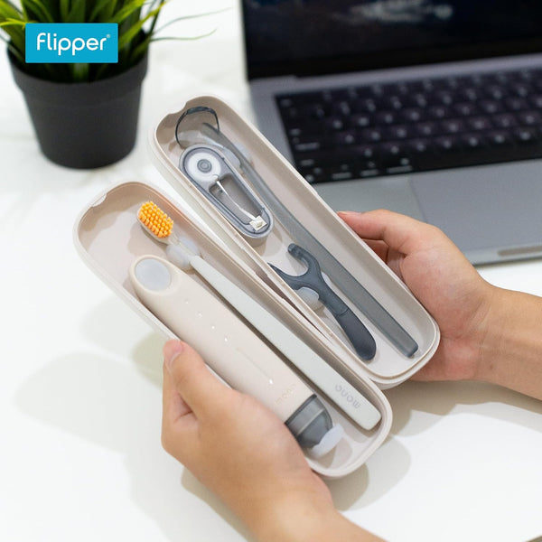 Flipper - Oral Care Kit Flp Mono / Harbor Gray