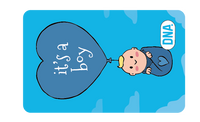 It's a Boy Physical Gift Card