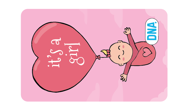 It's a Girl Physical Gift Card