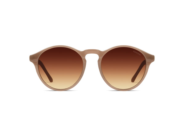 Komono Devon Sunglasses in Sahara, Bio Nylon Frame, Gradient Brown Cat 3 UV400 Lenses