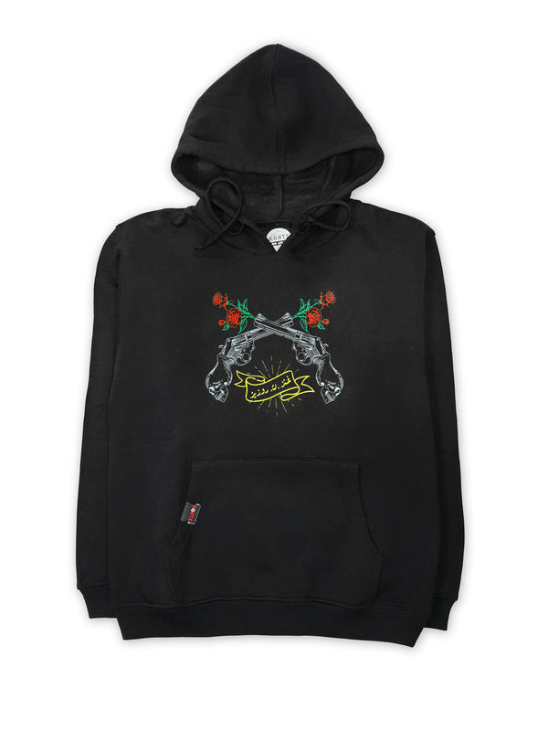 Korts - Hoodie غنز .ن. روزيز - Black