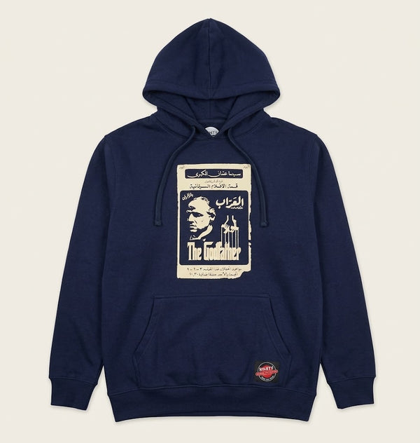 Korts - Hoodie The Godfather - العراب - Navy Blue