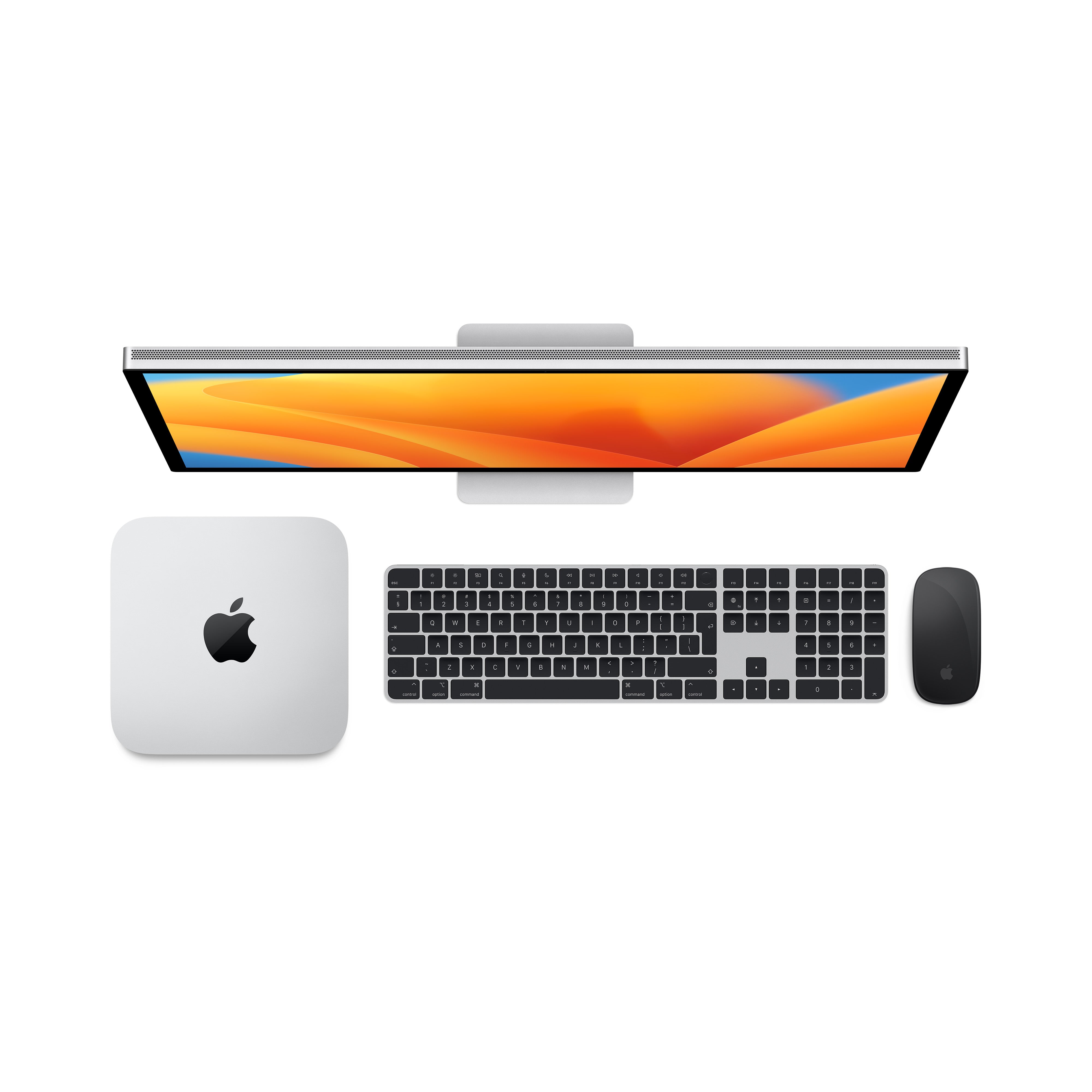 Mac mini M2 chip with 8‑core CPU and 10‑core GPU, 256GB SSD