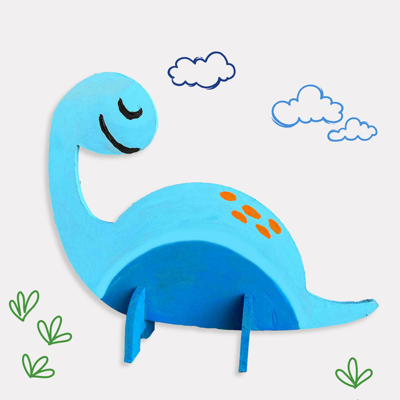 Orenda Tribe Arts & Craft Boxes Kids Long Neck Dino