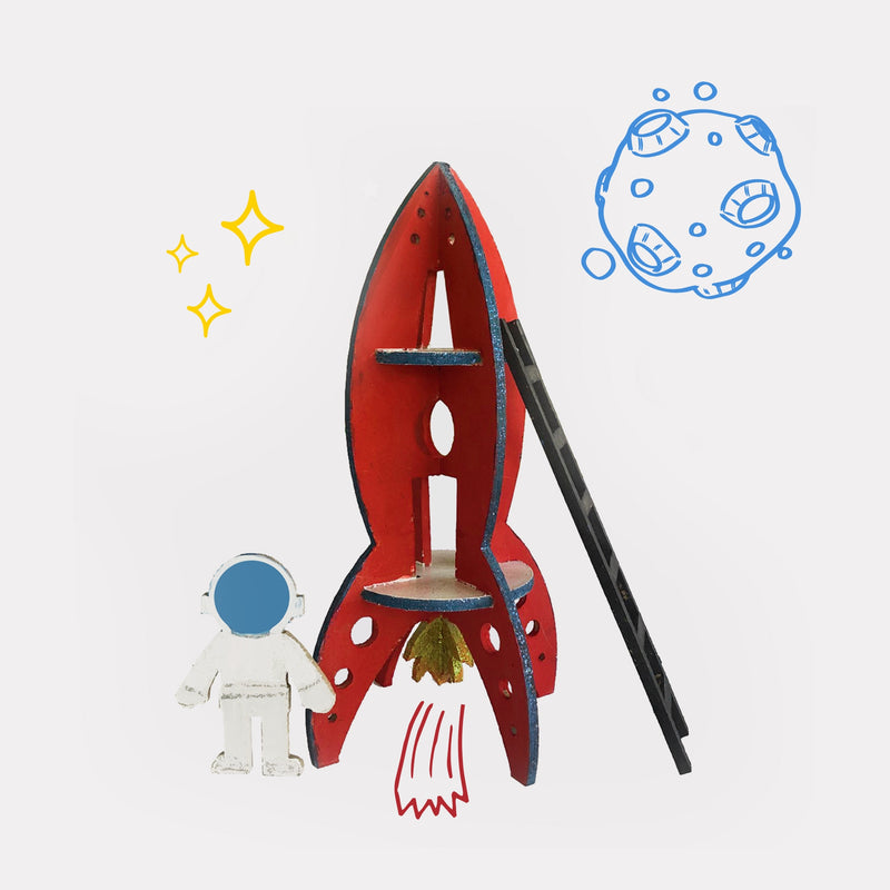 Orenda Tribe Arts & Craft Boxes Kids Rocket