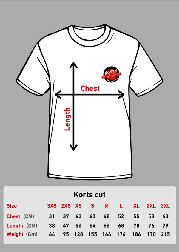 Korts - T-Shirt I feel good GRAY - M