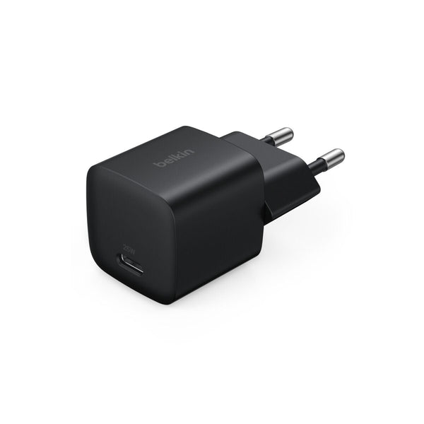 Belkin USB-C Wall Charger 25W WCA012KQBK - Compact Power Adapter