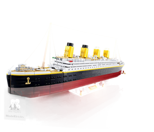 Sluban - مكعبات بناء - تايتانيك 1/350 (2370 قطعة)