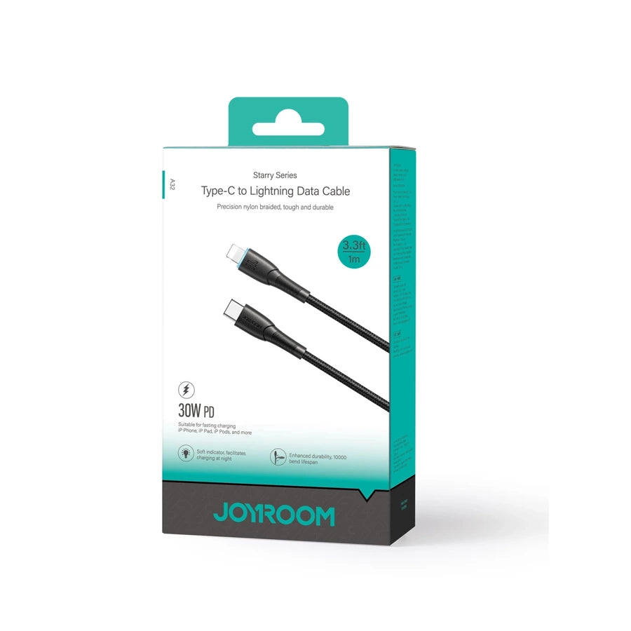 Joyroom Starry Series SA32-CL3 30W USB-C Lightning cable 1m 