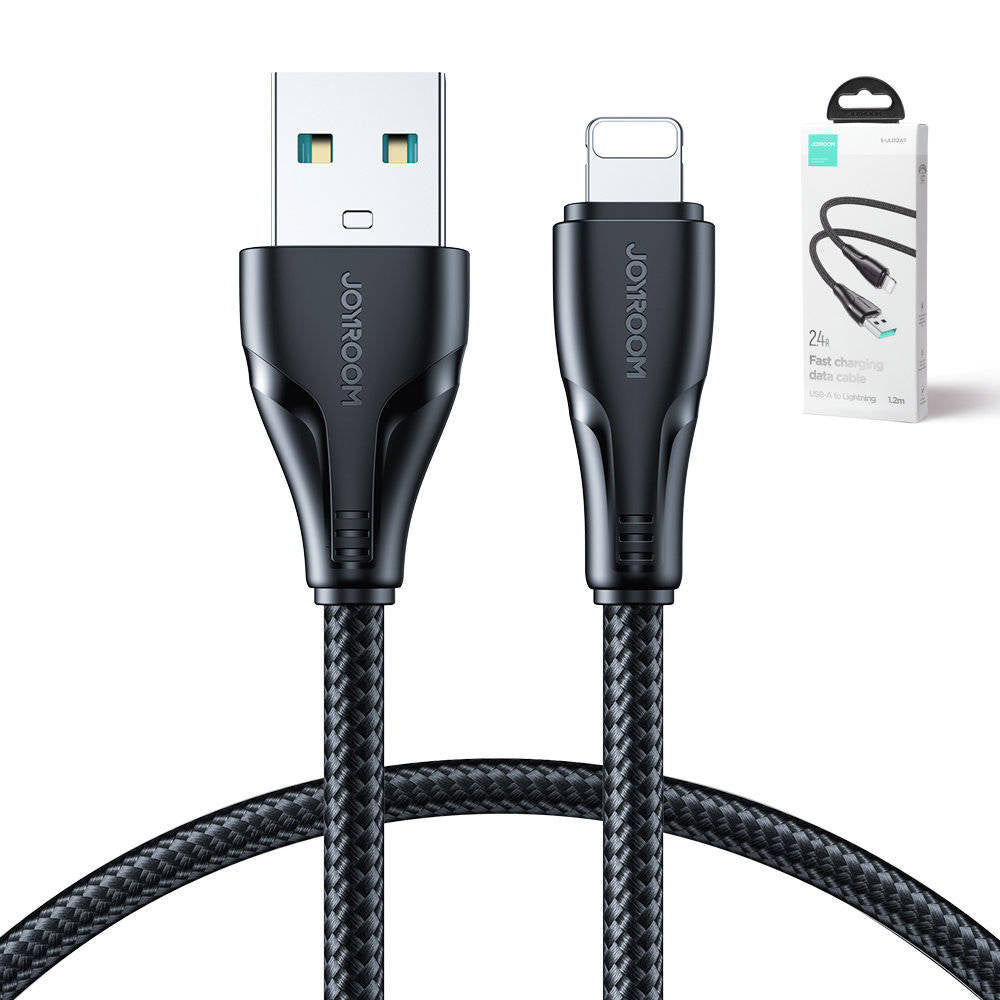 S-UL012A11/JOYROOM  2.4A Nylon Lightning cable 1.20M