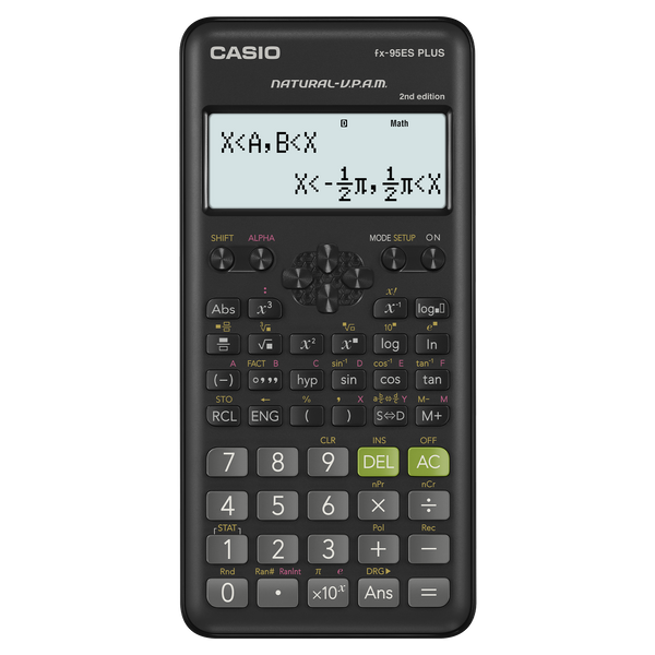 آلة حاسبة علمية Casio FX-95ES-2 - أداة تعليمية للرياضيات في الفصول الدراسية