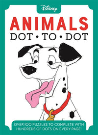 Disney Dot-to-Dot Animals, Activity Book for Kids