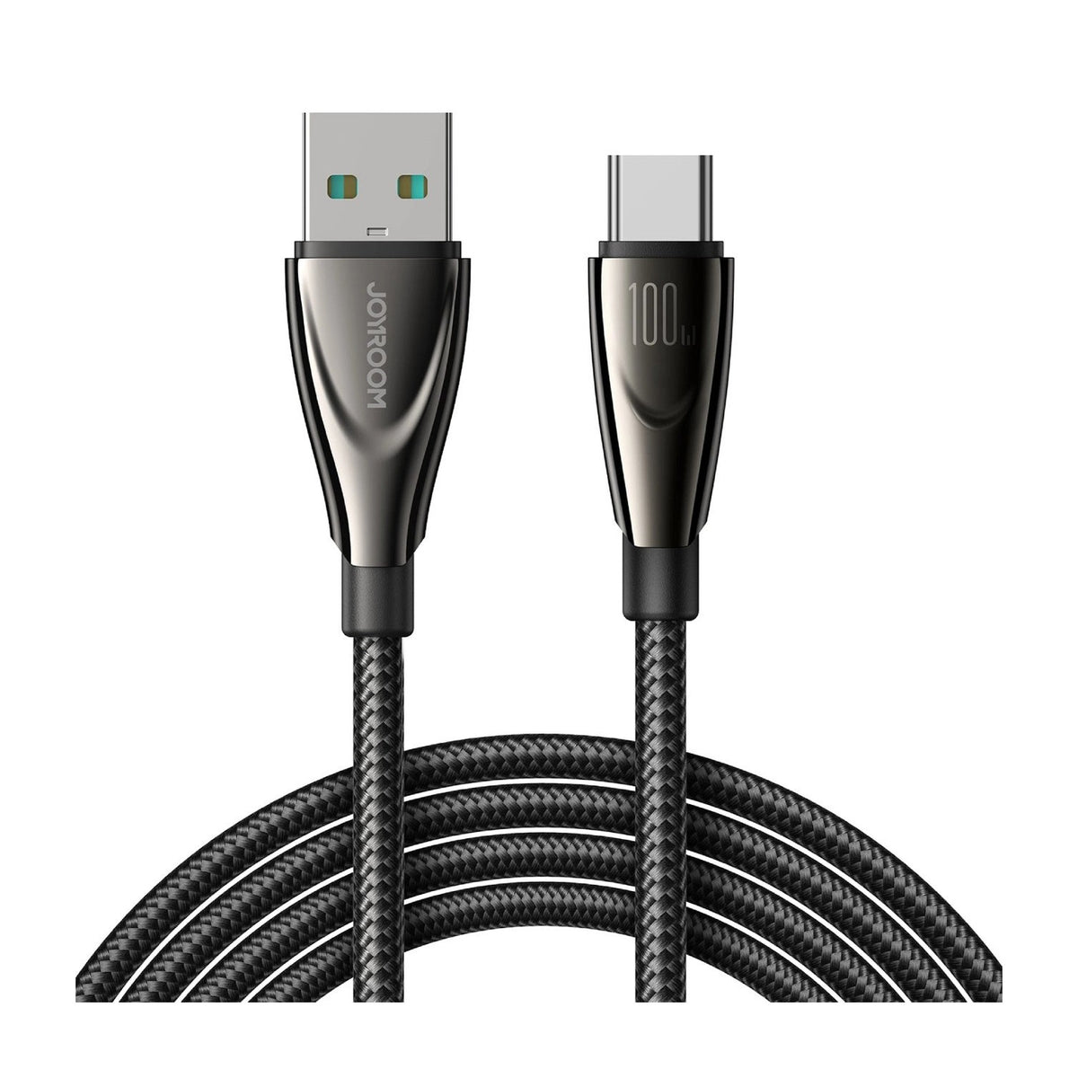 Joyroom SA31-AC6 100W USB-C Data Cable 1.2m Black - Braided Nylon