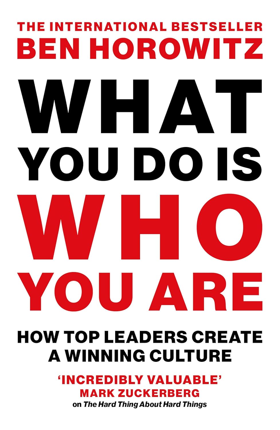 What You Do Is Who You Are - English Language Book on Culture