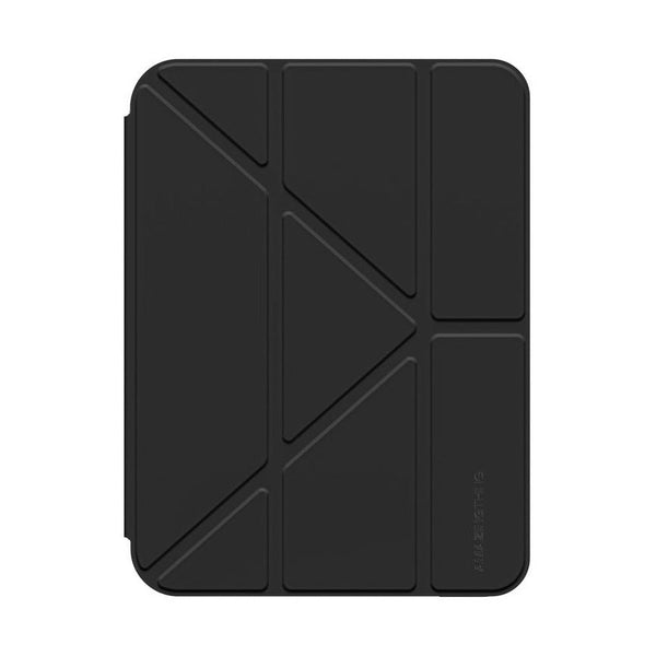 Amazingthing Minimal Folio iPad Mini 7 Black - Leather Stand Case