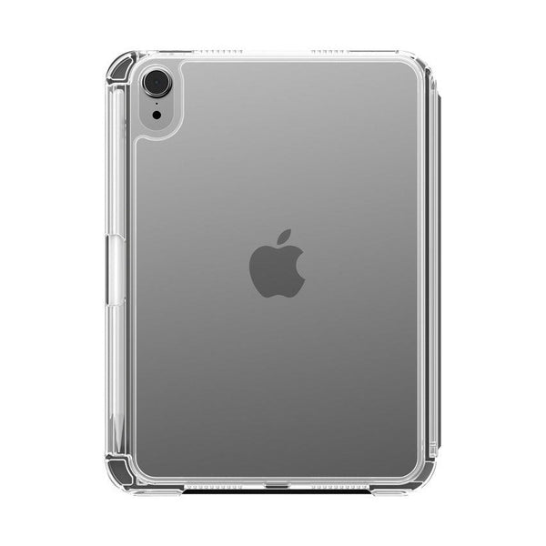 Amazingthing Minimal Folio iPad Mini 7 Black - Leather Stand Case