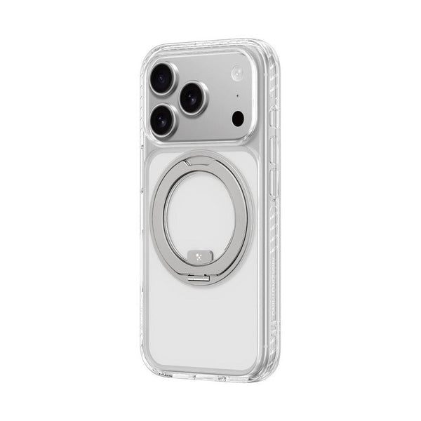 Amazingthing Titan Pro Magspin Drop Proof Case For iPhone 17 Pro Max 6.9 - Clear