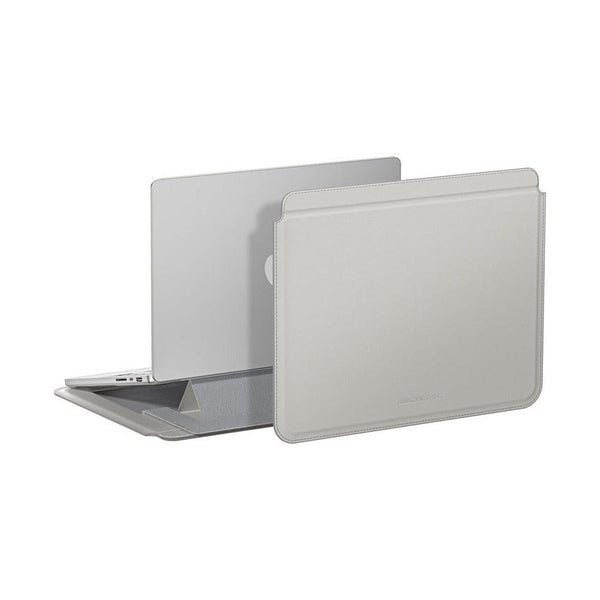 Amazingthing Matte Pro Mag Laptop Sleeve Grey - 18 Degree Stand Case
