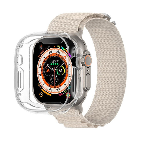 Amazingthing Minimal Apple Watch Ultra 49mm Clear - Drop Proof Case