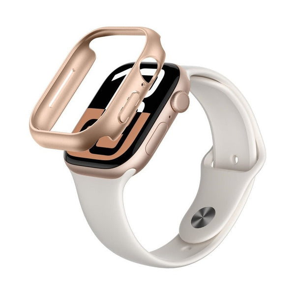 Amazingthing Minimal Apple Watch Series 10 46mm Rose Gold - Slim Case