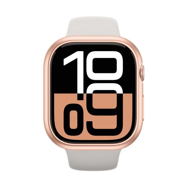 Amazingthing Minimal Apple Watch Series 10 46mm Rose Gold - Slim Case