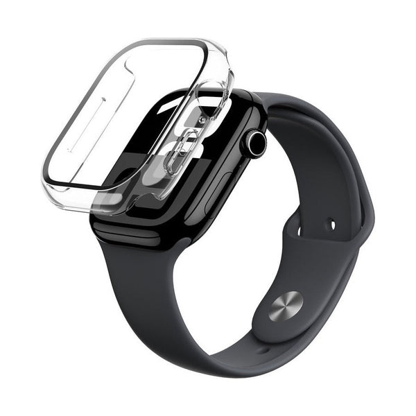Amazingthing Radix Glass With Case For Apple Watch Series 10 42Mm - Clear