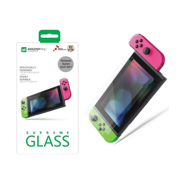 Amazingthing Supreme Glass Nintendo Switch 0.33mm - 2 Pack Protector