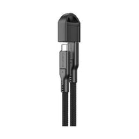 AT THUNDER PRO WITH HOLDER USB-C TO USB-C 5.0A 240W GEN2 0.2M CABLE - BLACK