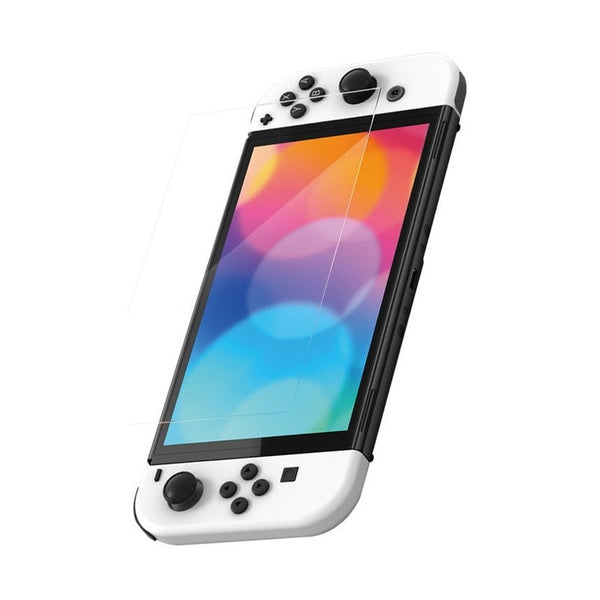 AT NINTENDO SWITCH OLED 7" 2021 SUPREME GLASS DUO-SET 2 X GLASS - CRYSTAL