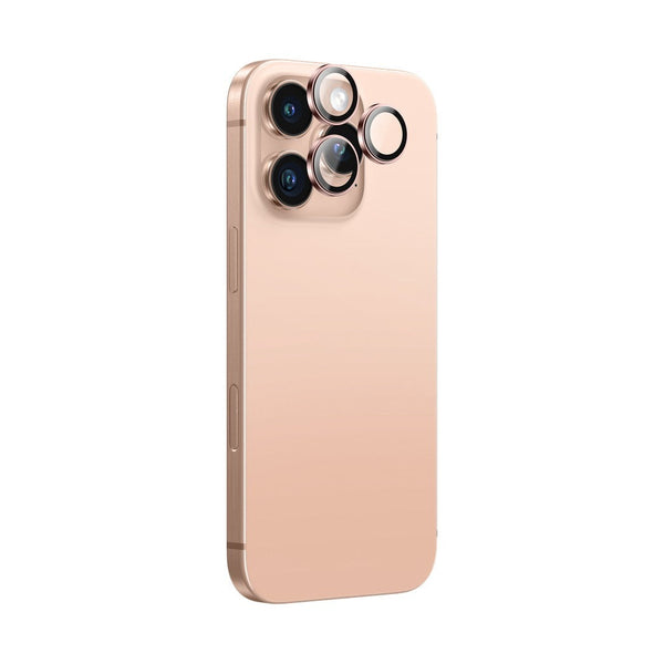 AT IPHONE 16 PRO 6.3 / 16 PRO MAX 6.9 AR 3 LENS GLASS - ROSE GOLD