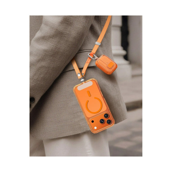 AT TITAN MAG STRAP FOR PHONE & AIRPODS - ORANGE