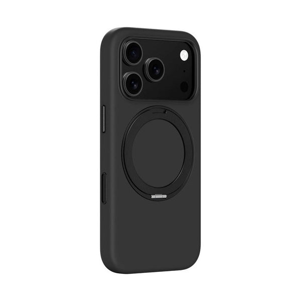 AT CLOUDIE MAGSPIN DROP PROOF CASE FOR IPHONE 17 PRO MAX 6.9 - BLACK