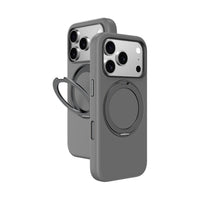 AT CLOUDIE MAGSPIN DROP PROOF CASE FOR IPHONE 17 PRO MAX 6.9 - GREY