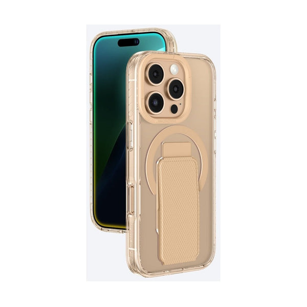 AT TITAN PRO HOLDER MAGSAFE DROP PROOF CASE FOR IPHONE 16 PRO MAX 6.9 - ROSE GOLD