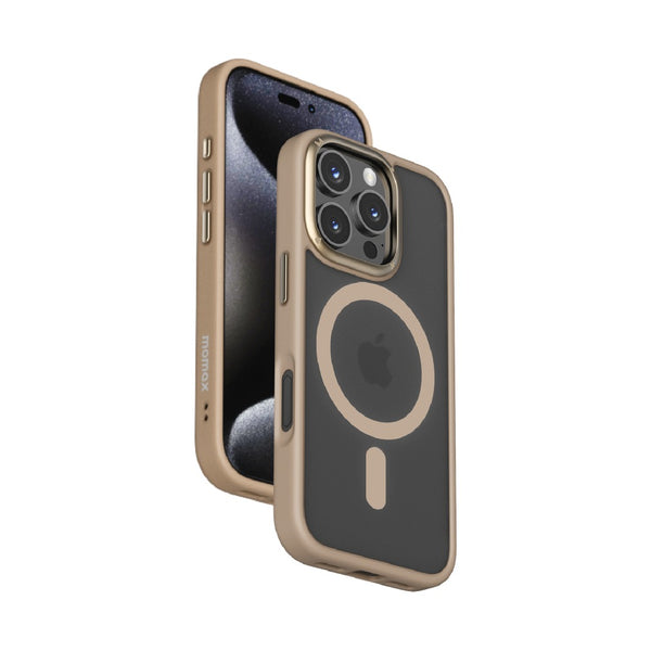 MOMAX PLAY MAGNETIC CASE FOR IPHONE 16 PRO 6.3 - ROSE GOLD
