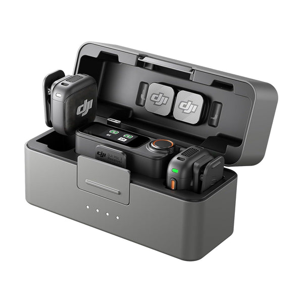 DJI Mic 3 Wireless Microphone Kit (2 TX + 1 RX + Charging Case)