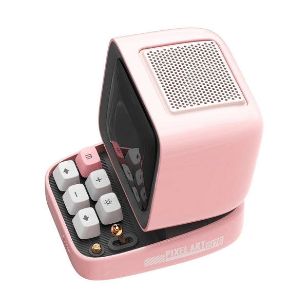 Divoom Ditoo Pro Bluetooth Mini Speaker - Pink