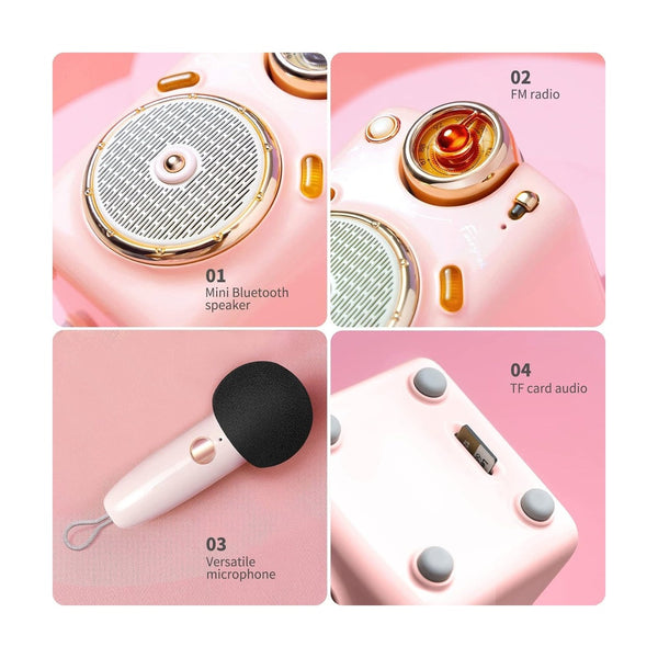 Divoom Fairy-OK Bluetooth Speaker - Pink
