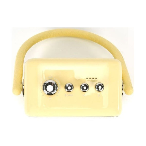 Divoom SongBird SE Portable Bluetooth Speaker With Dual Microphone Karaoke Function - Yellow