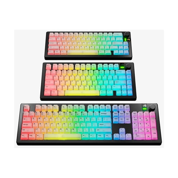 Glorious Polychroma V2 RGB Keycaps - Retail - Arabic