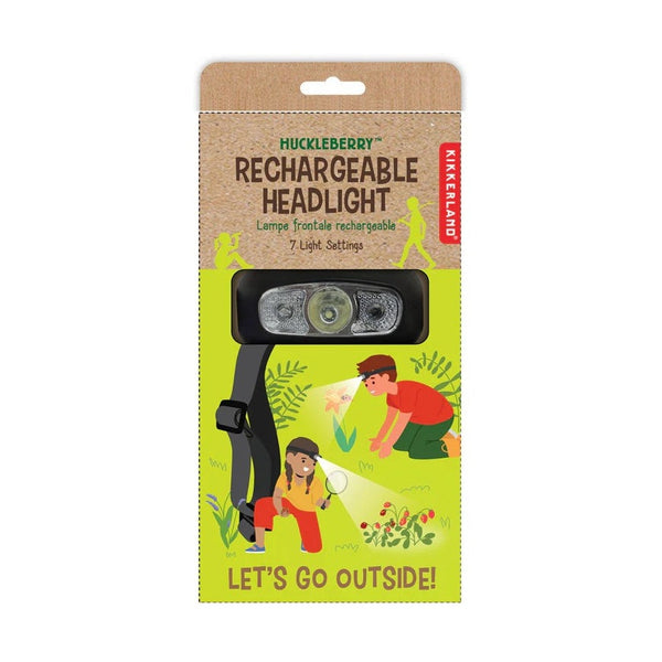 Kikkerland Rechargeable Headlight