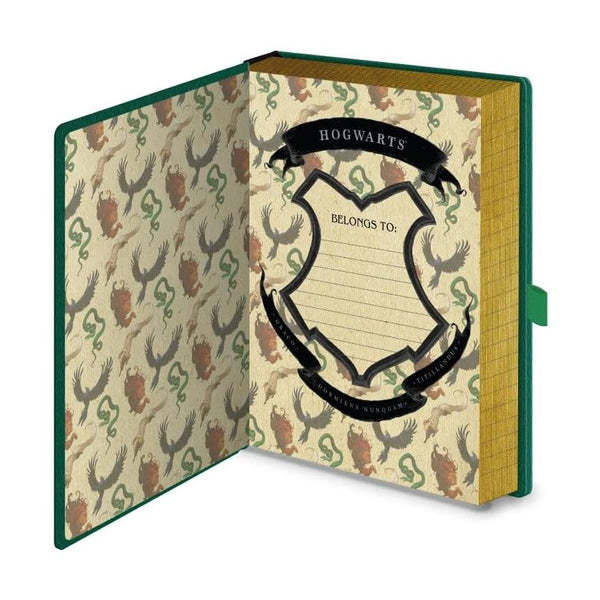 PYRAMID HARRY POTTER - INTRICATE HOUSES SLYTHERIN (PREMIUM A5 NOTEBOOK)